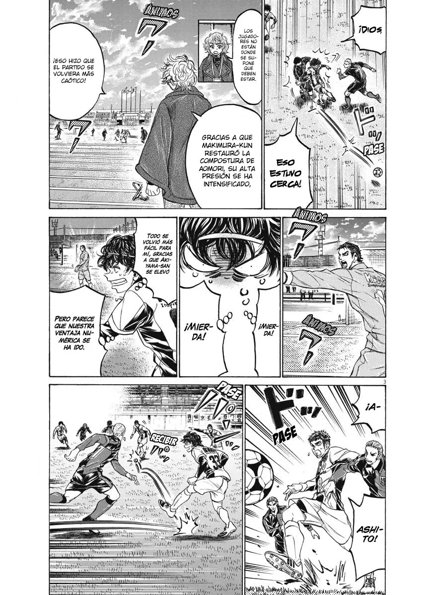 Ao ashi capítulo 243, página 4
