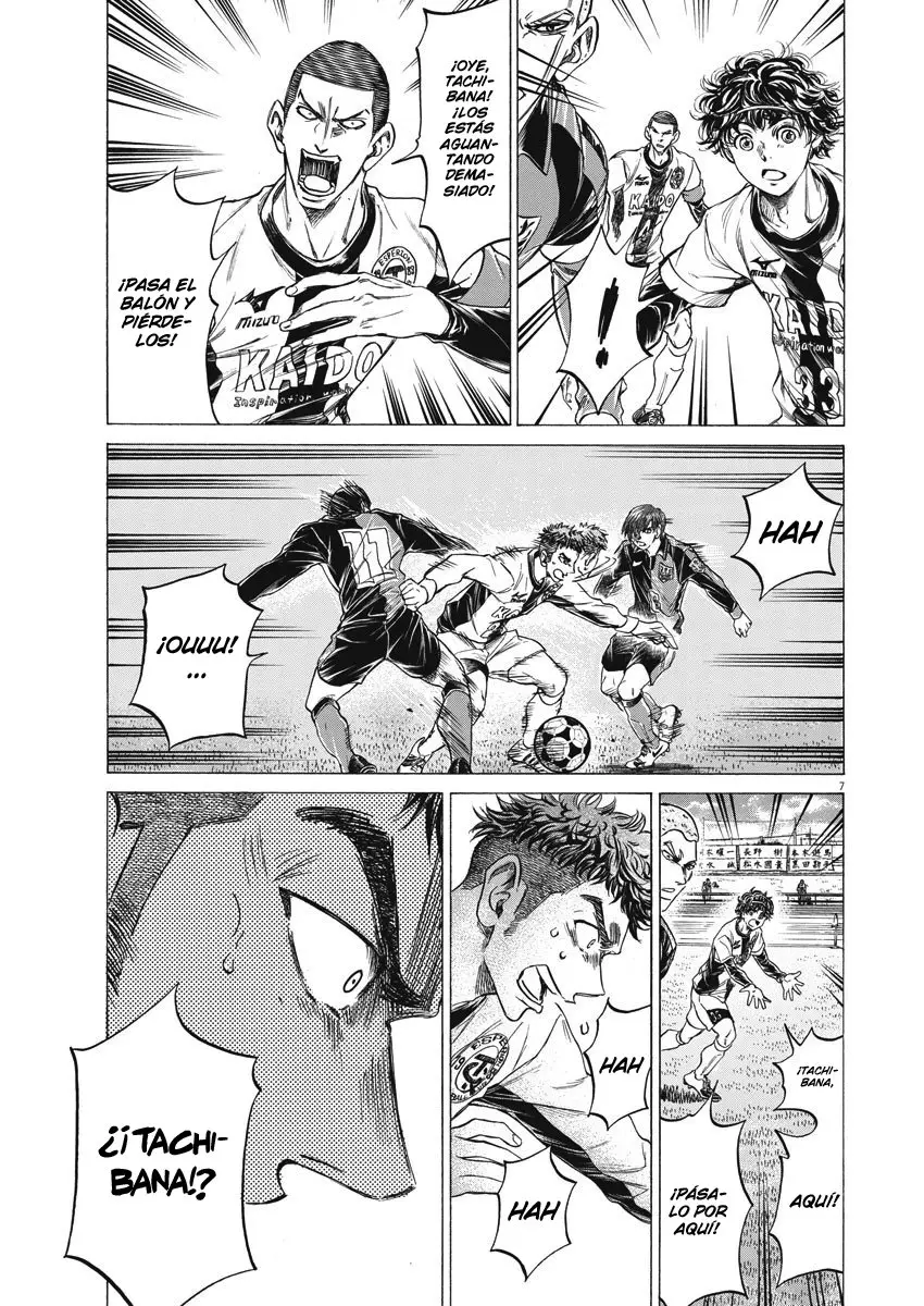 Ao ashi capítulo 243, página 8