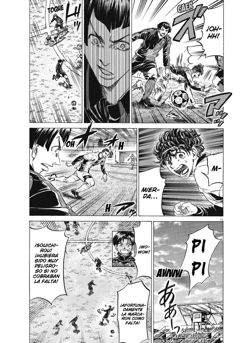 Ao ashi capítulo 243, página 12