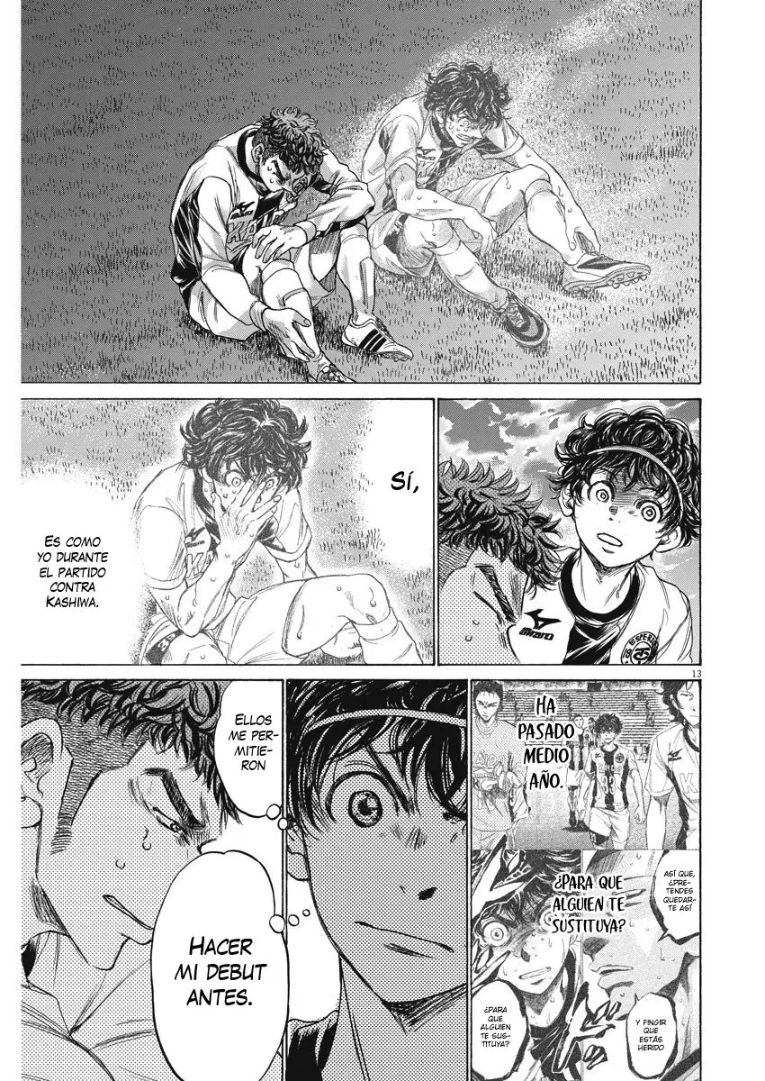Ao ashi capítulo 243, página 14