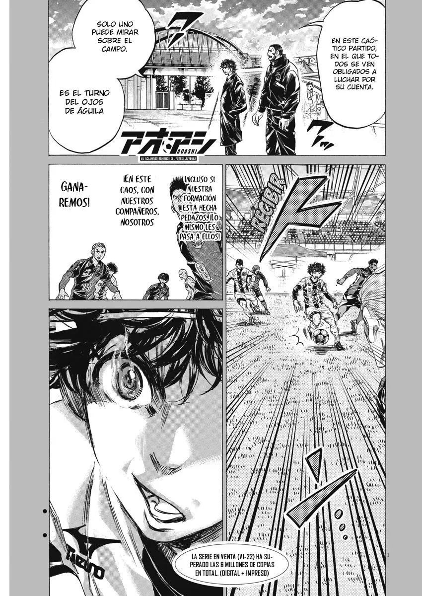 Ao ashi capítulo 244, página 2