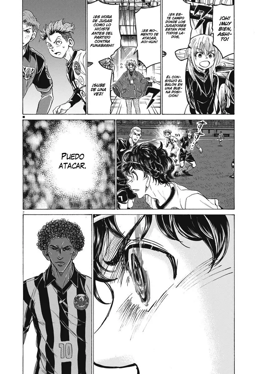 Ao ashi capítulo 244, página 3