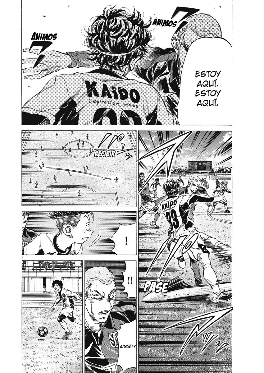 Ao ashi capítulo 244, página 5