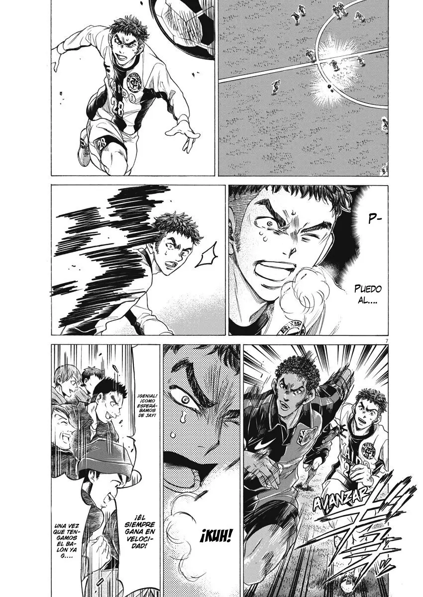 Ao ashi capítulo 244, página 8