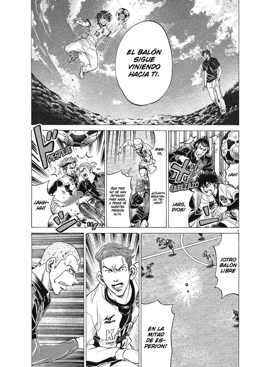 Ao ashi capítulo 244, página 10