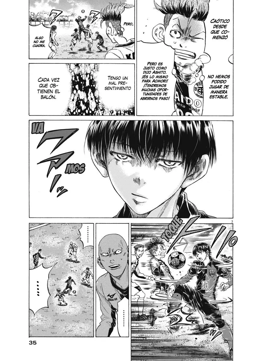 Ao ashi capítulo 245, página 4