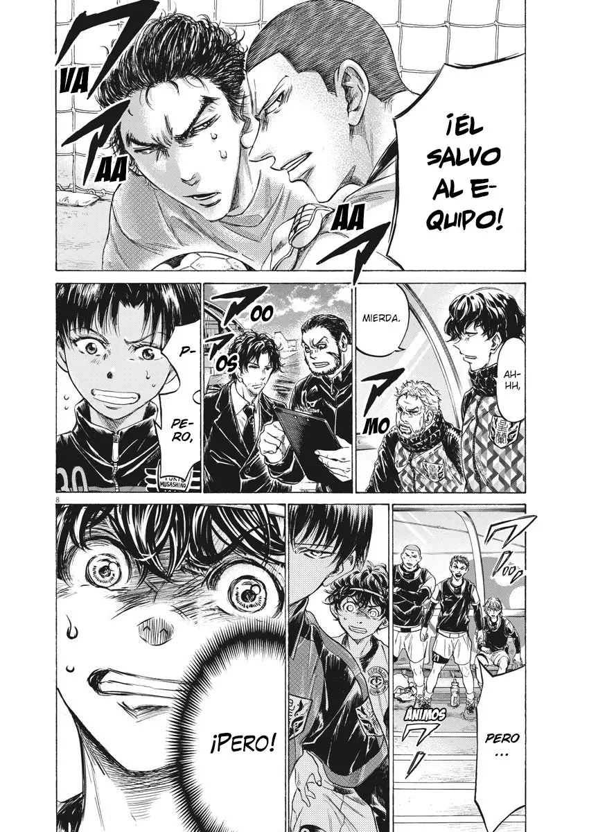 Ao ashi capítulo 246, página 9