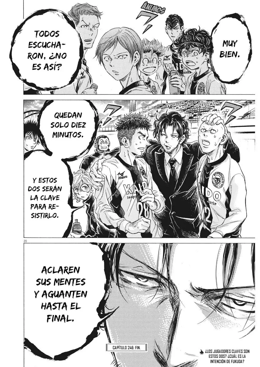 Ao ashi capítulo 246, página 21