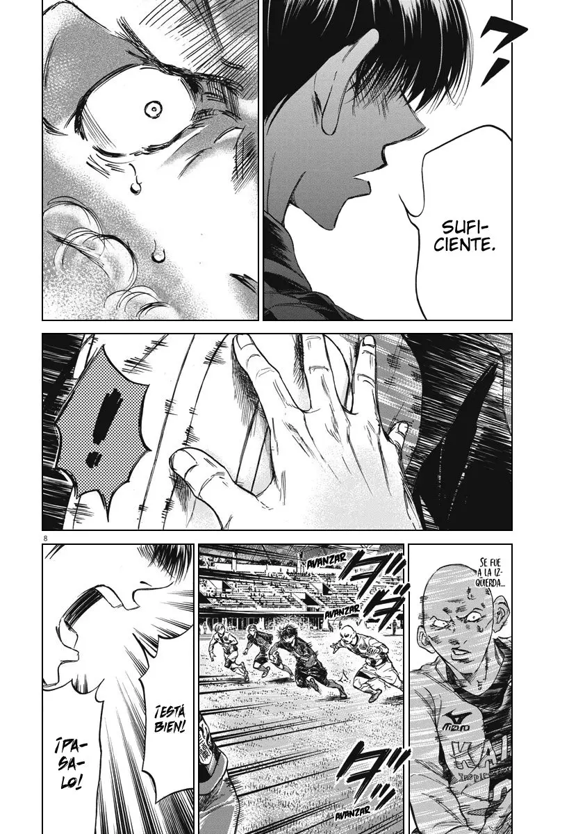 Ao ashi capítulo 248, página 9
