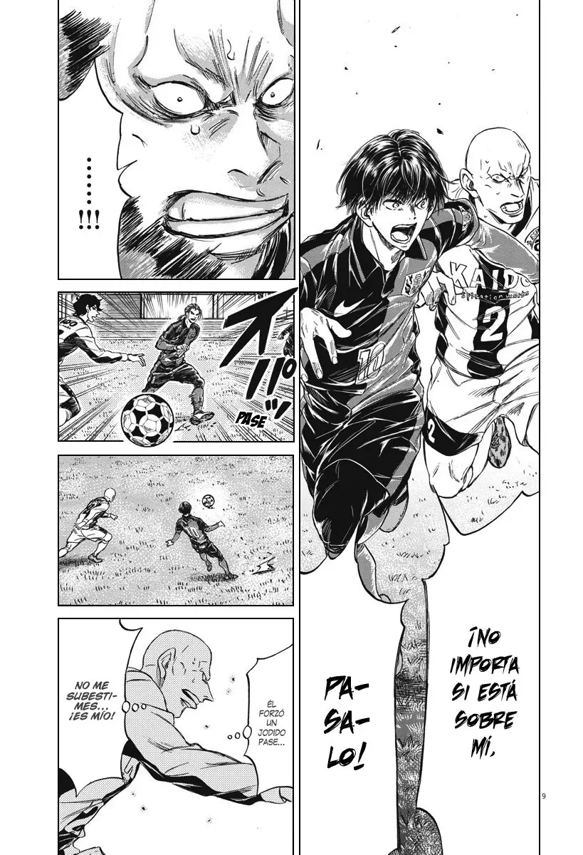 Ao ashi capítulo 248, página 10