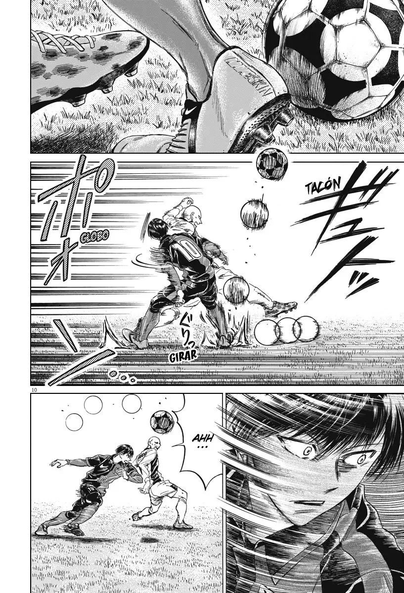Ao ashi capítulo 248, página 11