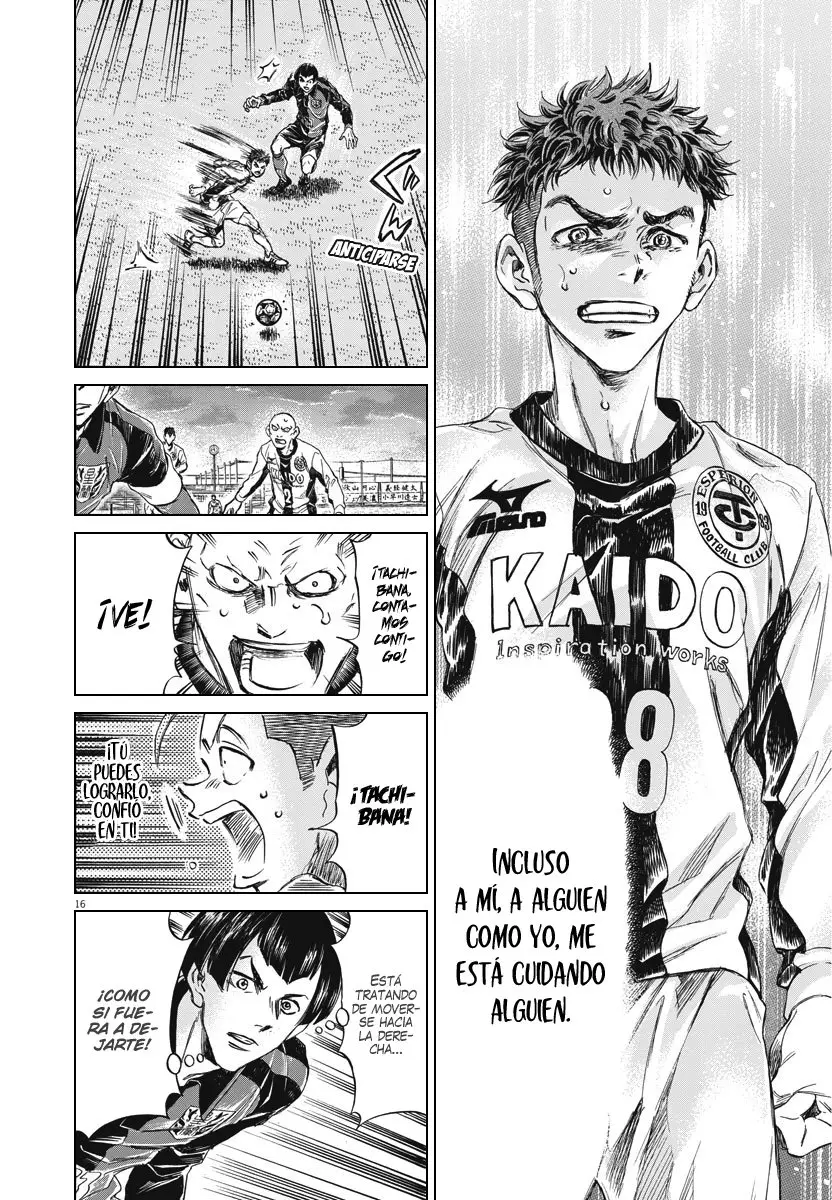 Ao ashi capítulo 249, página 17