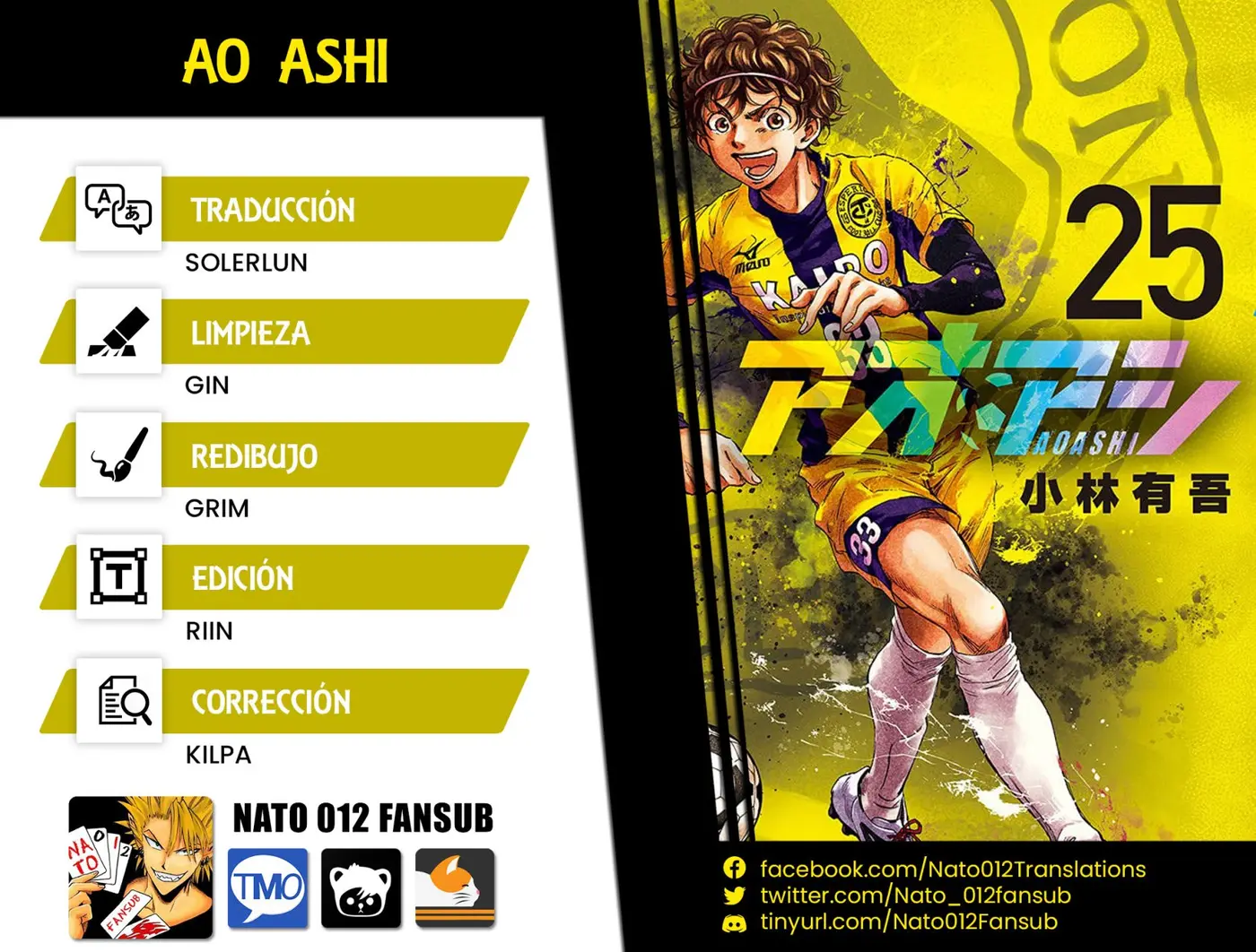 Ao ashi capítulo 252, página 1