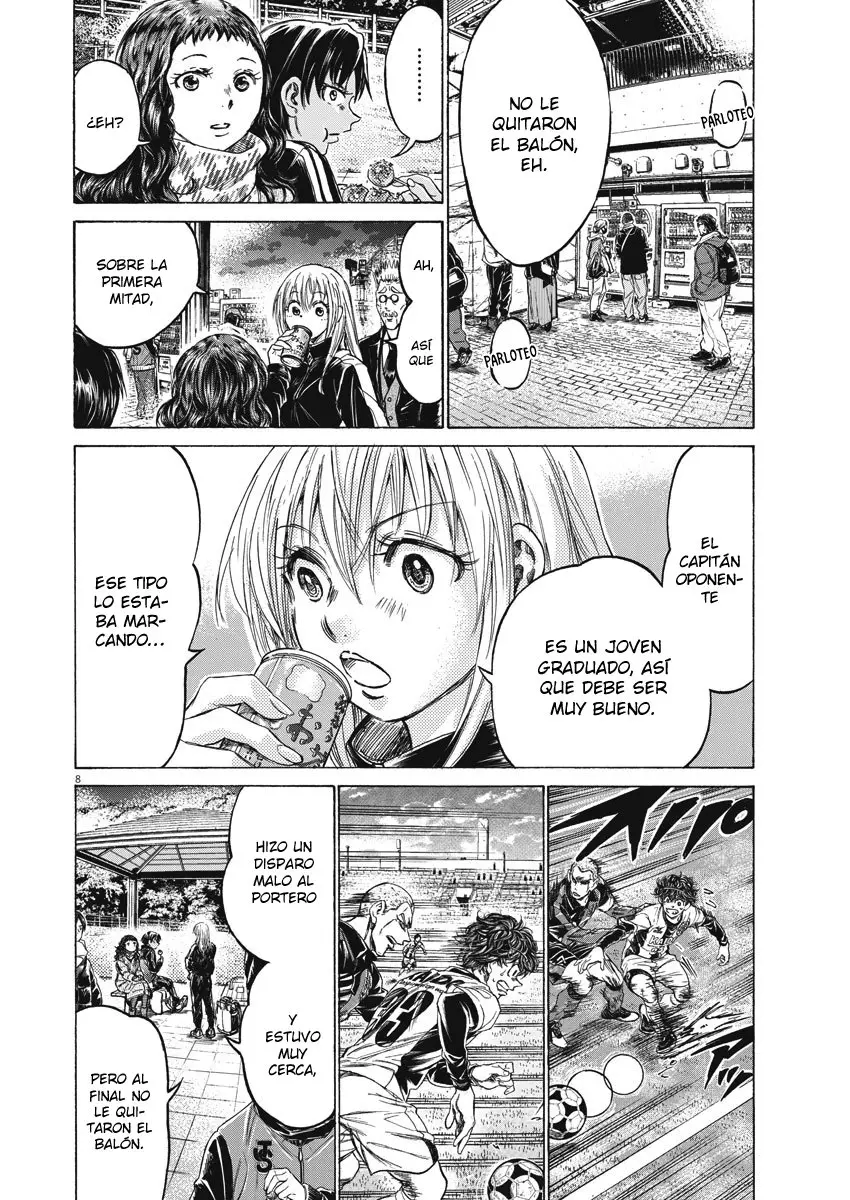 Ao ashi capítulo 252, página 15