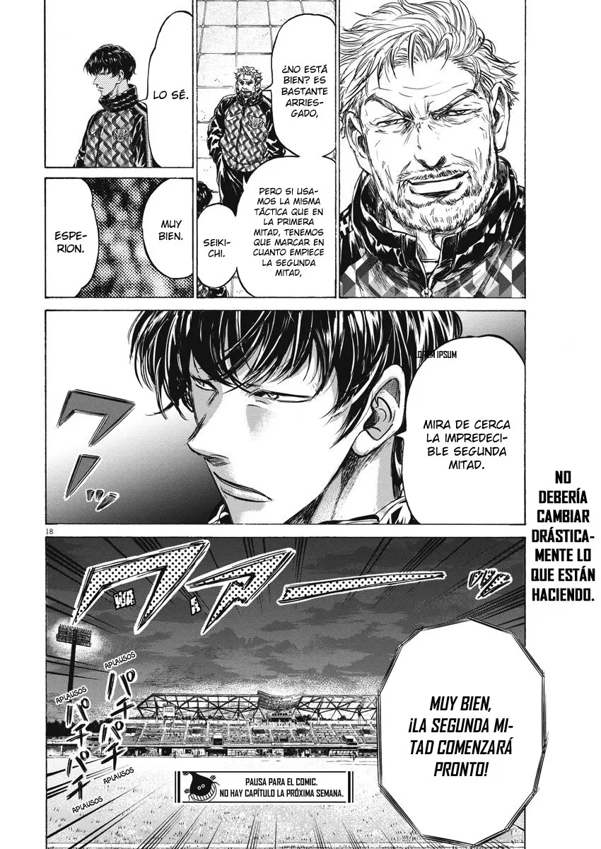 Ao ashi capítulo 253, página 19