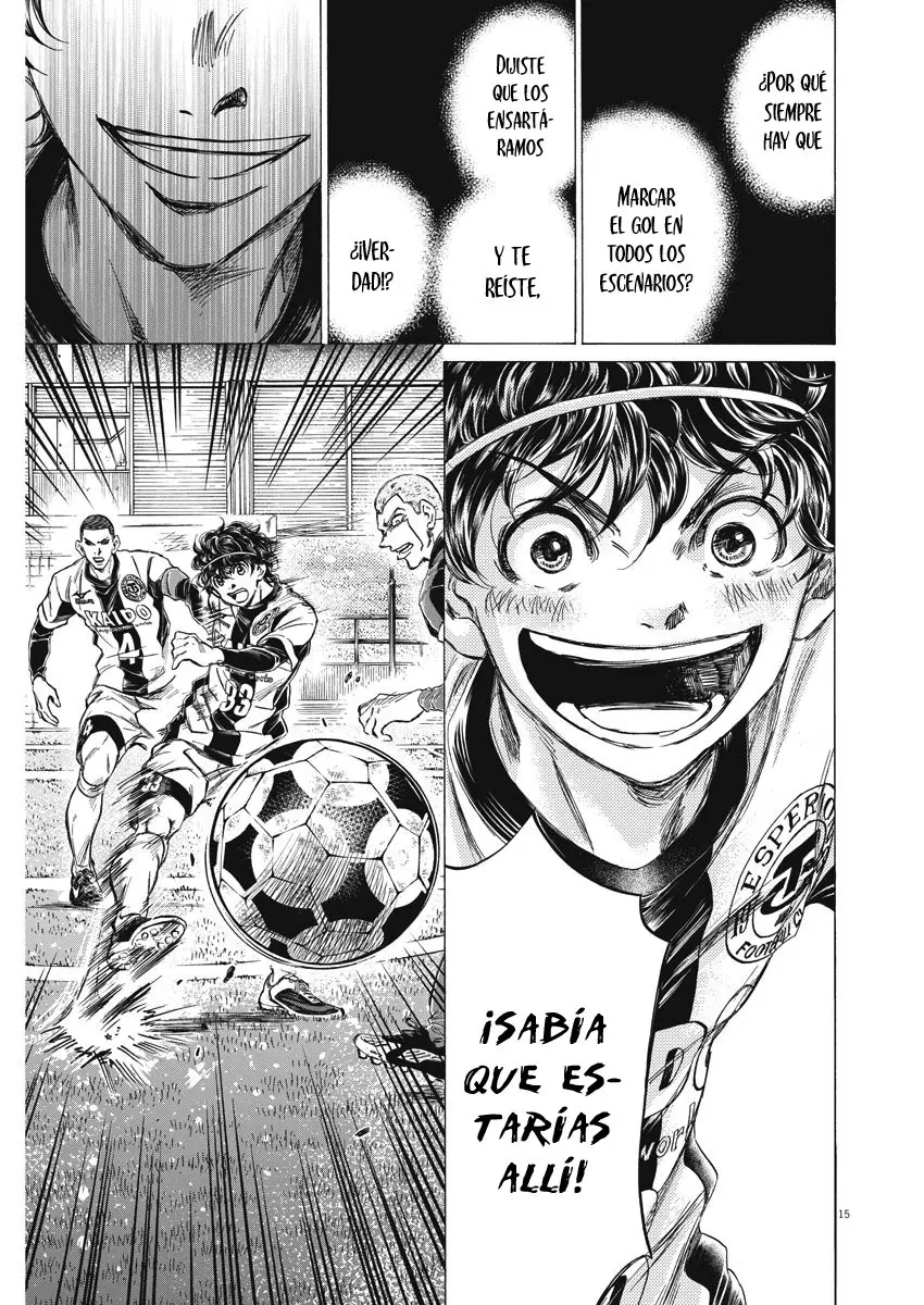 Ao ashi capítulo 255, página 16