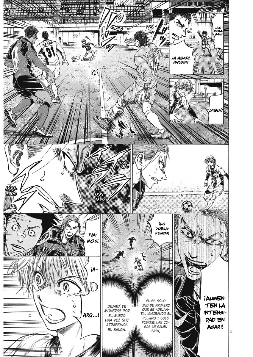 Ao ashi capítulo 256, página 12