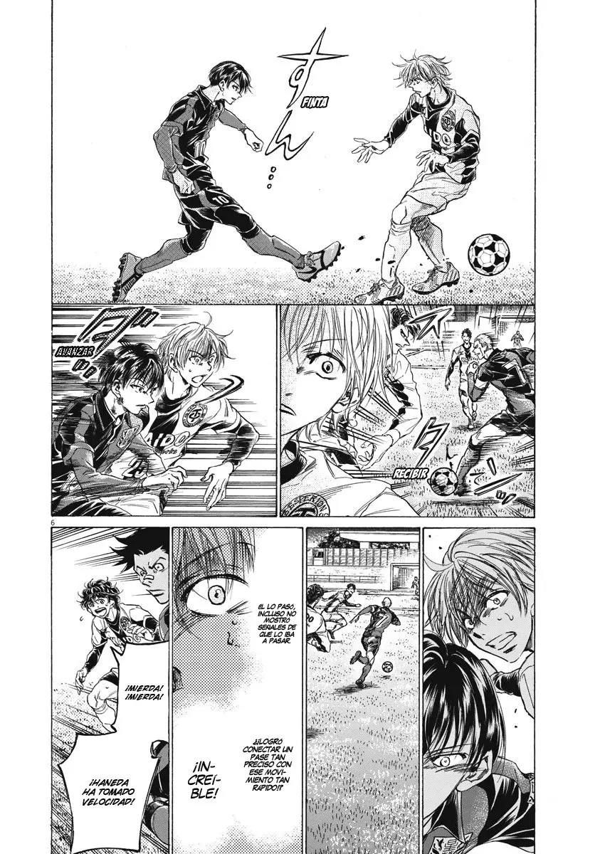 Ao ashi capítulo 257, página 7