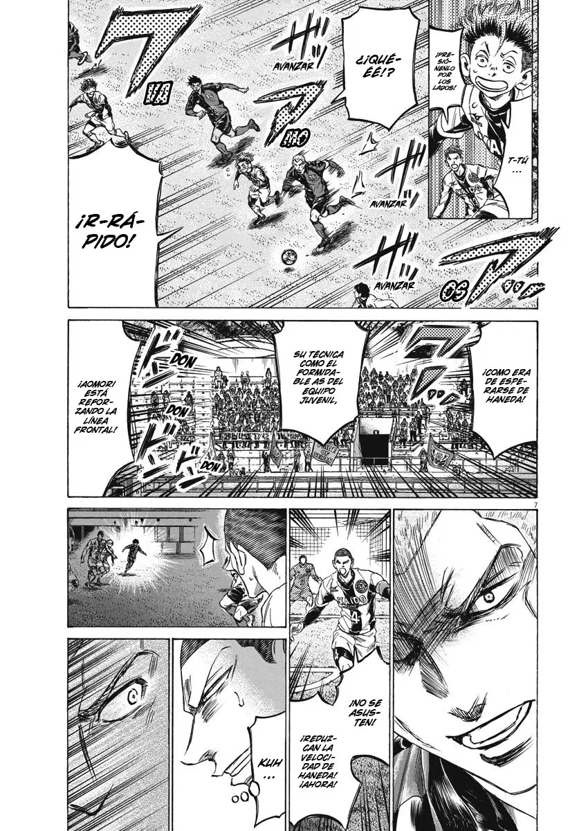 Ao ashi capítulo 257, página 8