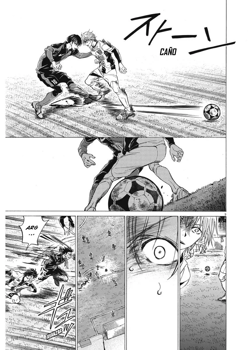 Ao ashi capítulo 257, página 10