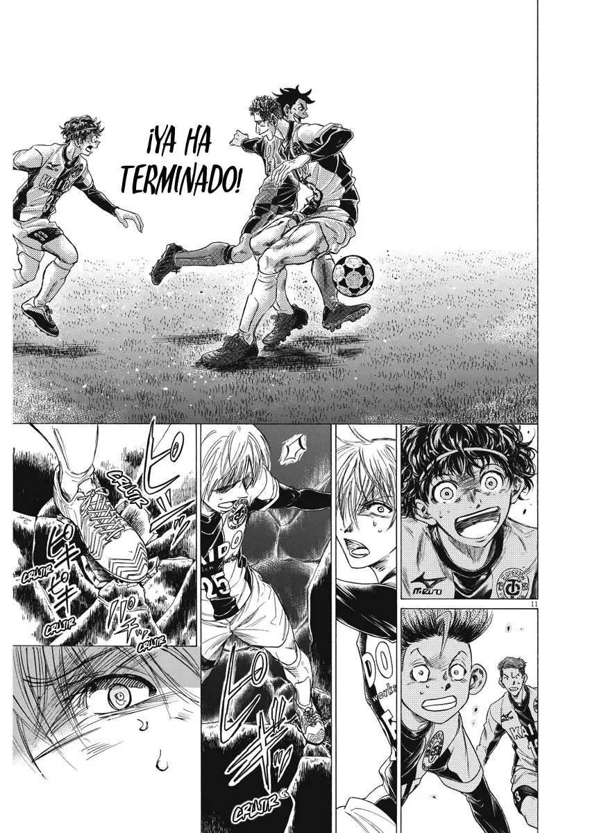 Ao ashi capítulo 257, página 12