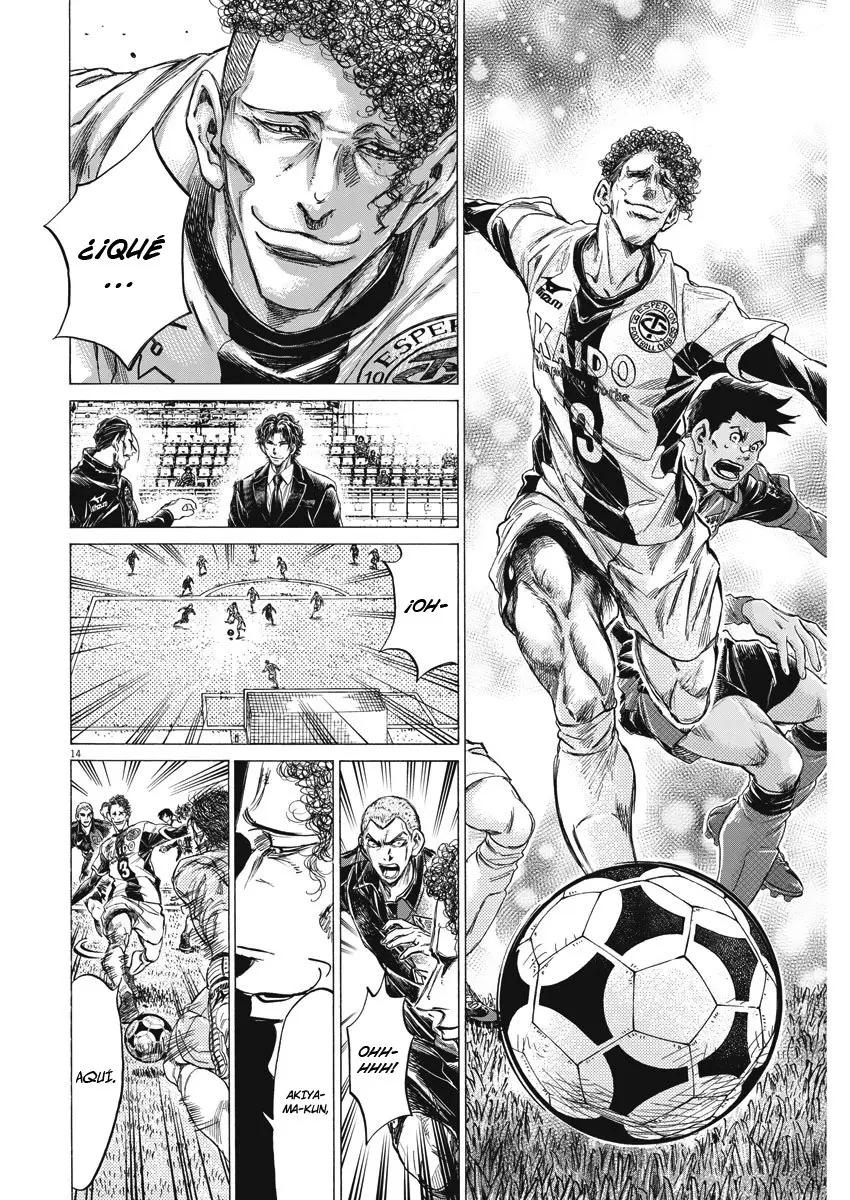 Ao ashi capítulo 257, página 15