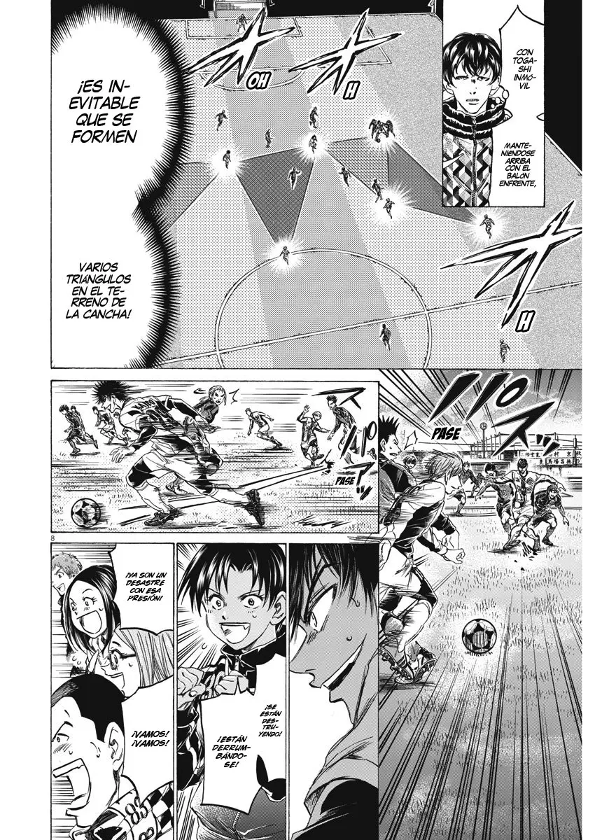 Ao ashi capítulo 259, página 9