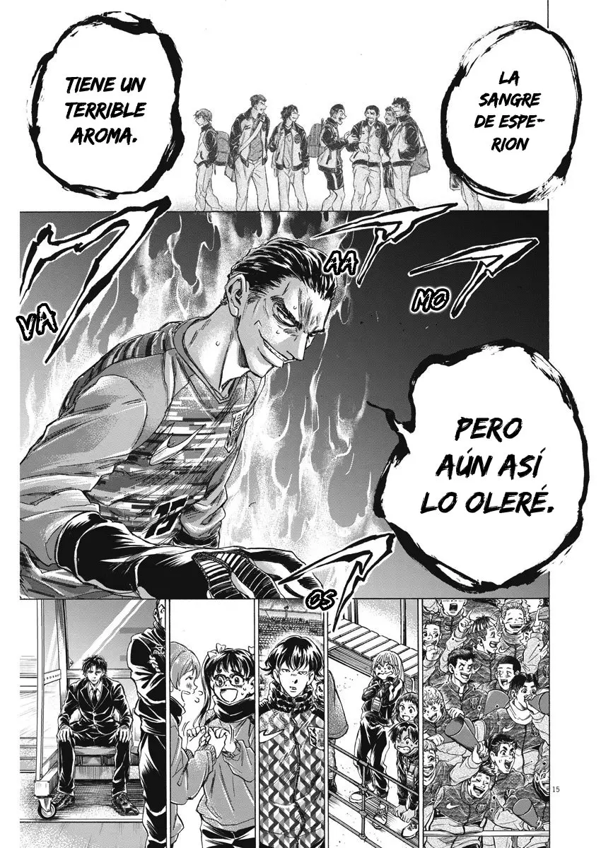Ao ashi capítulo 260, página 16