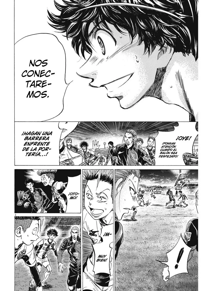 Ao ashi capítulo 261, página 4