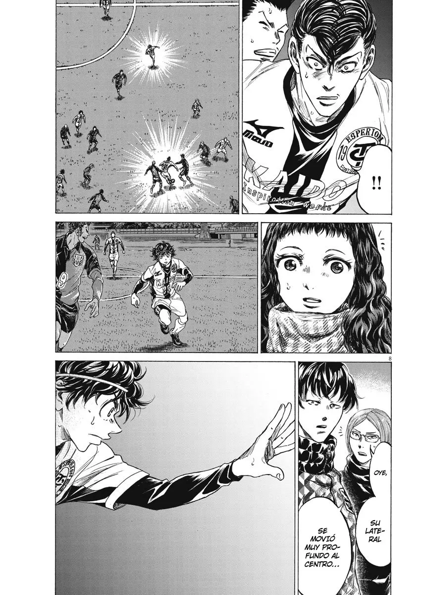 Ao ashi capítulo 261, página 9