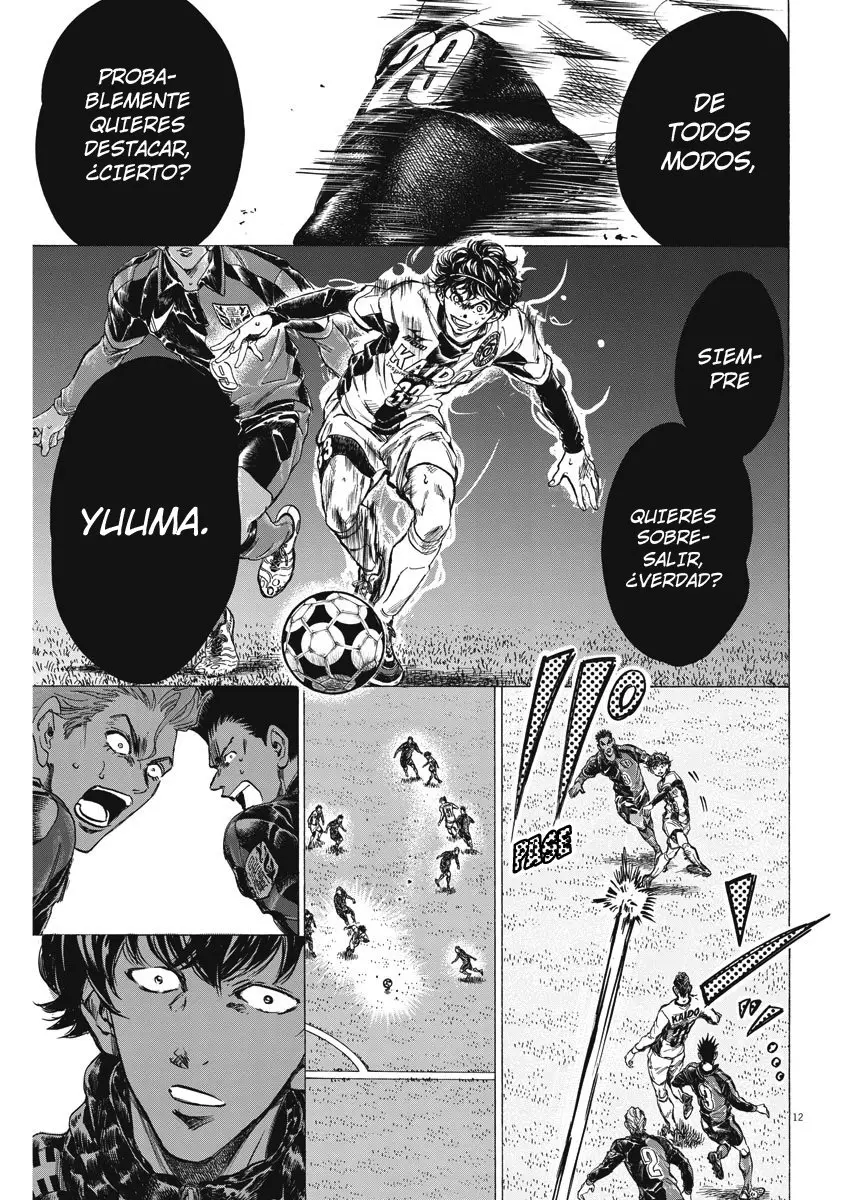 Ao ashi capítulo 261, página 13