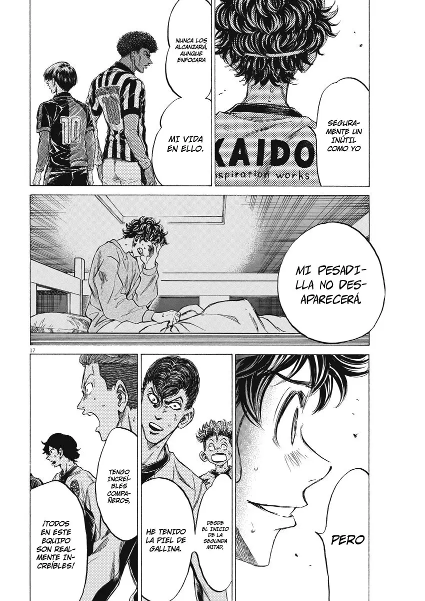 Ao ashi capítulo 261, página 18