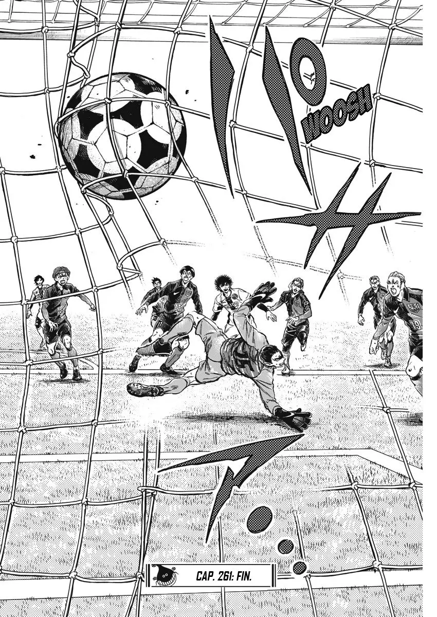 Ao ashi capítulo 261, página 20