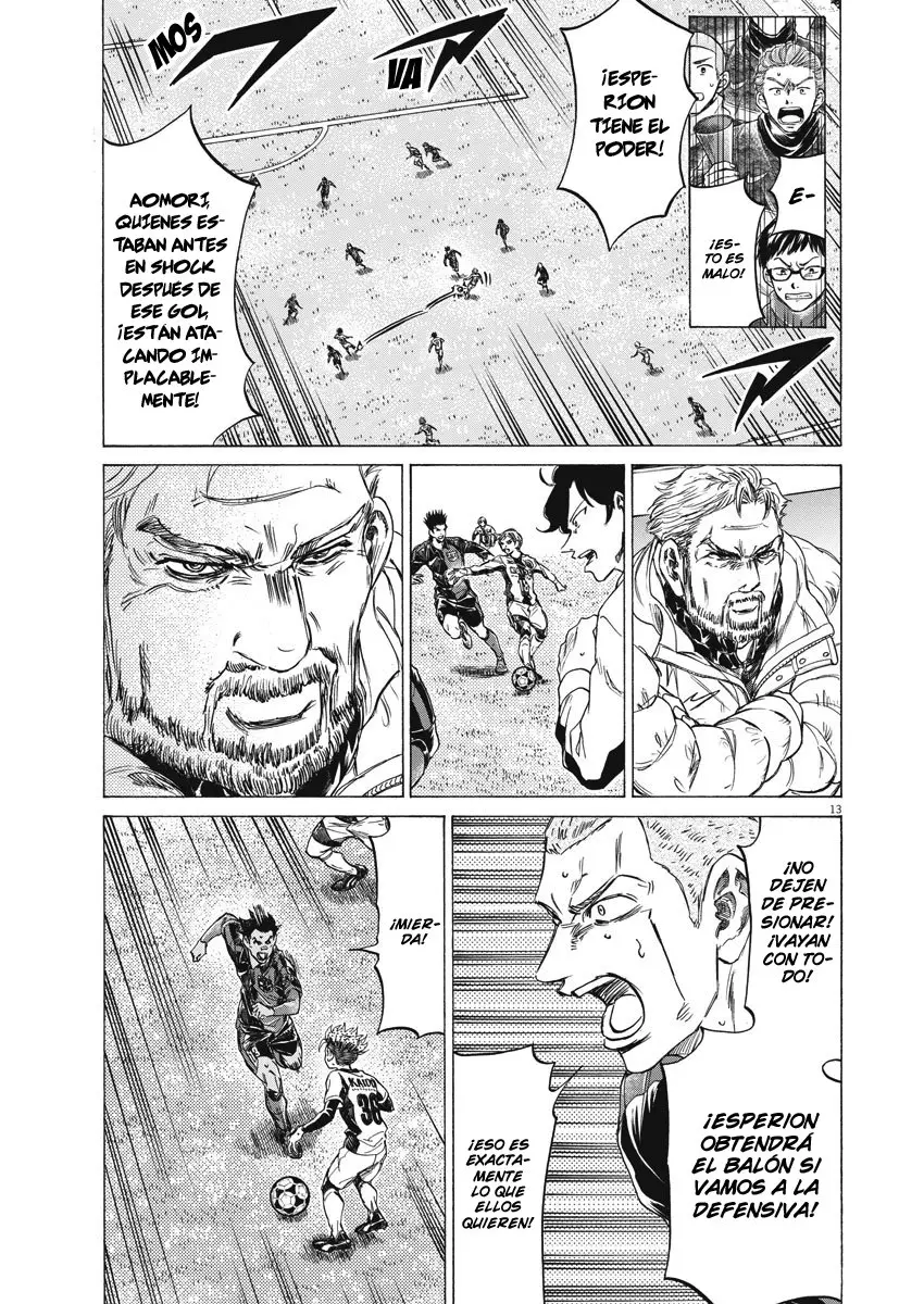 Ao ashi capítulo 262, página 14