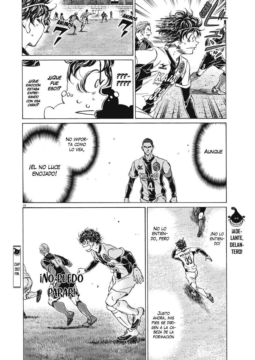 Ao ashi capítulo 262, página 19
