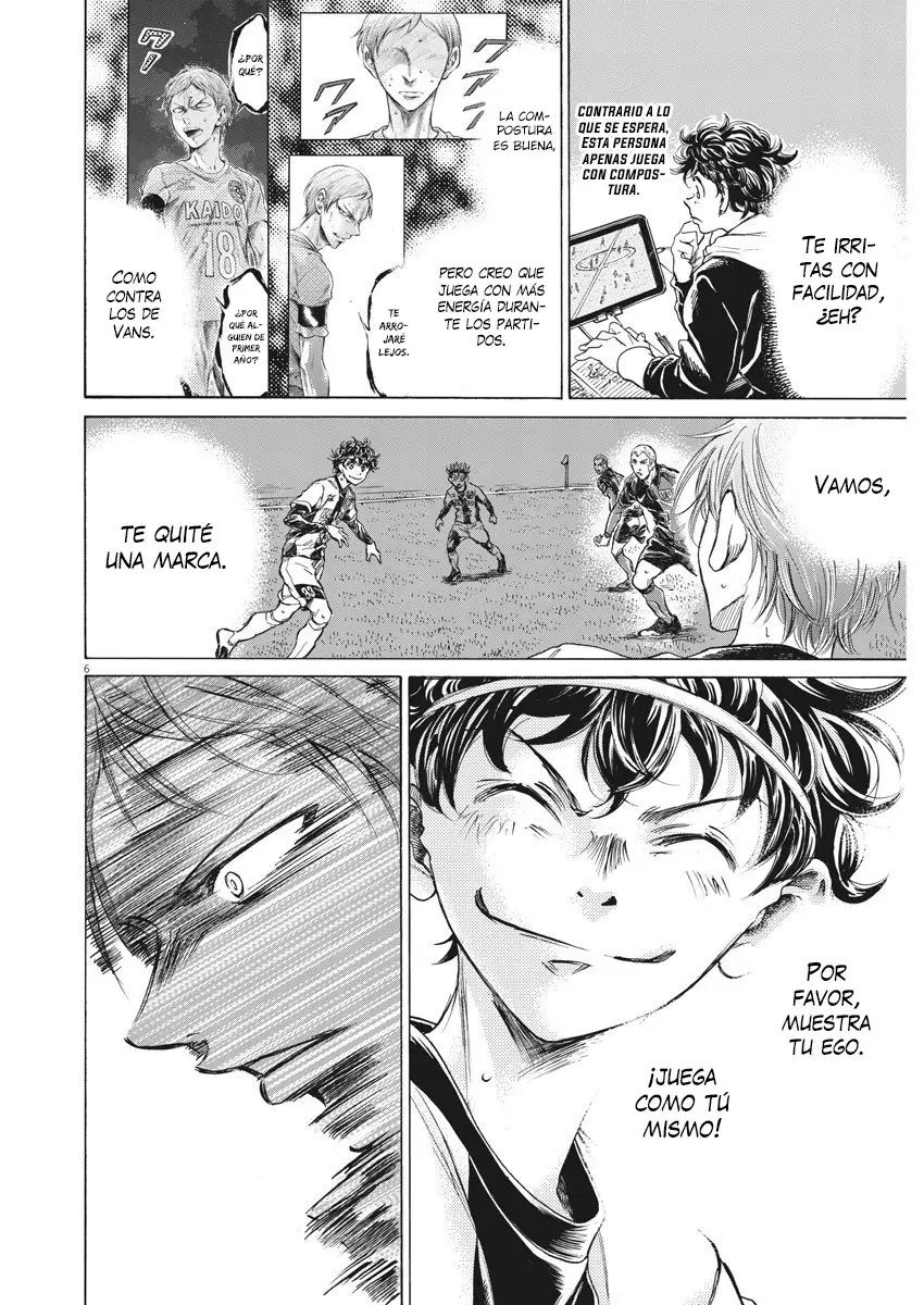 Ao ashi capítulo 263, página 7