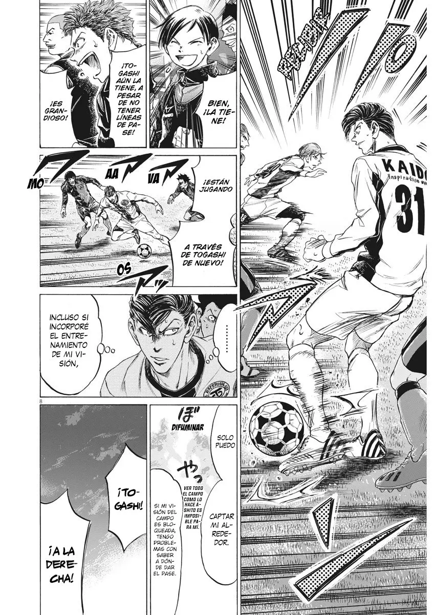 Ao ashi capítulo 263, página 9