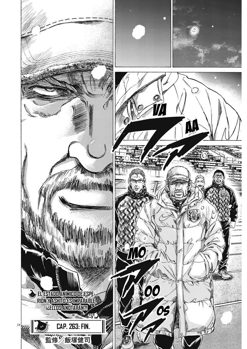 Ao ashi capítulo 263, página 19
