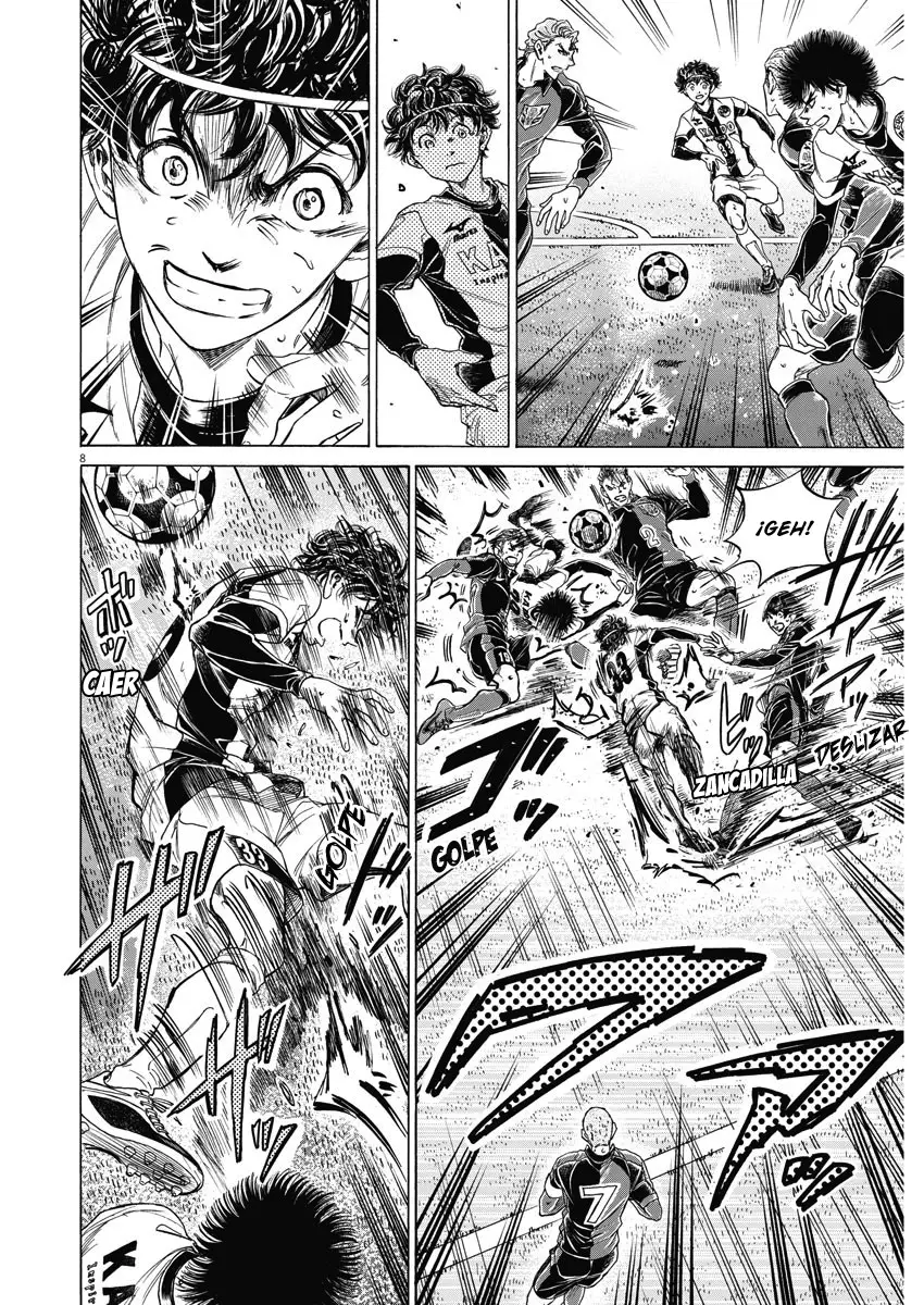 Ao ashi capítulo 264, página 9