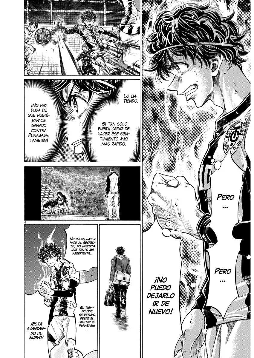 Ao ashi capítulo 265, página 4