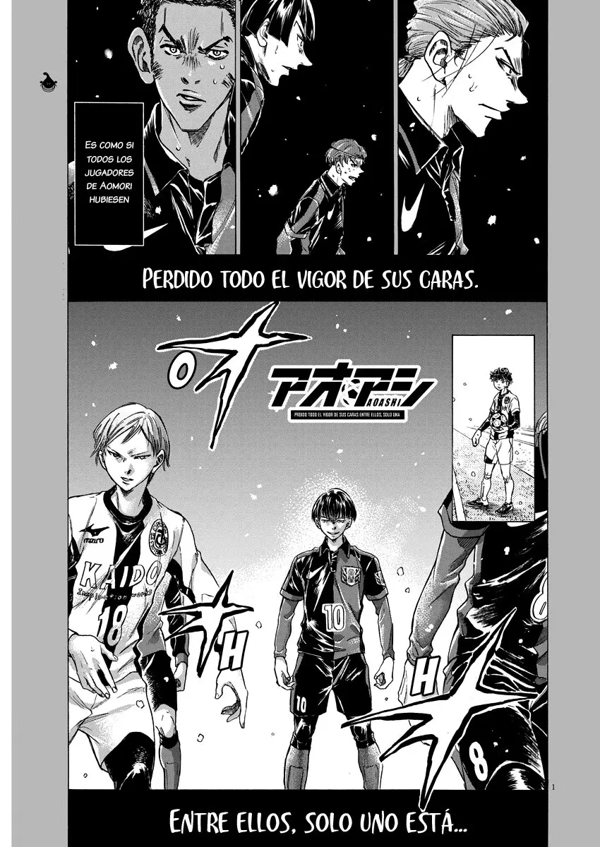 Ao ashi capítulo 266, página 2