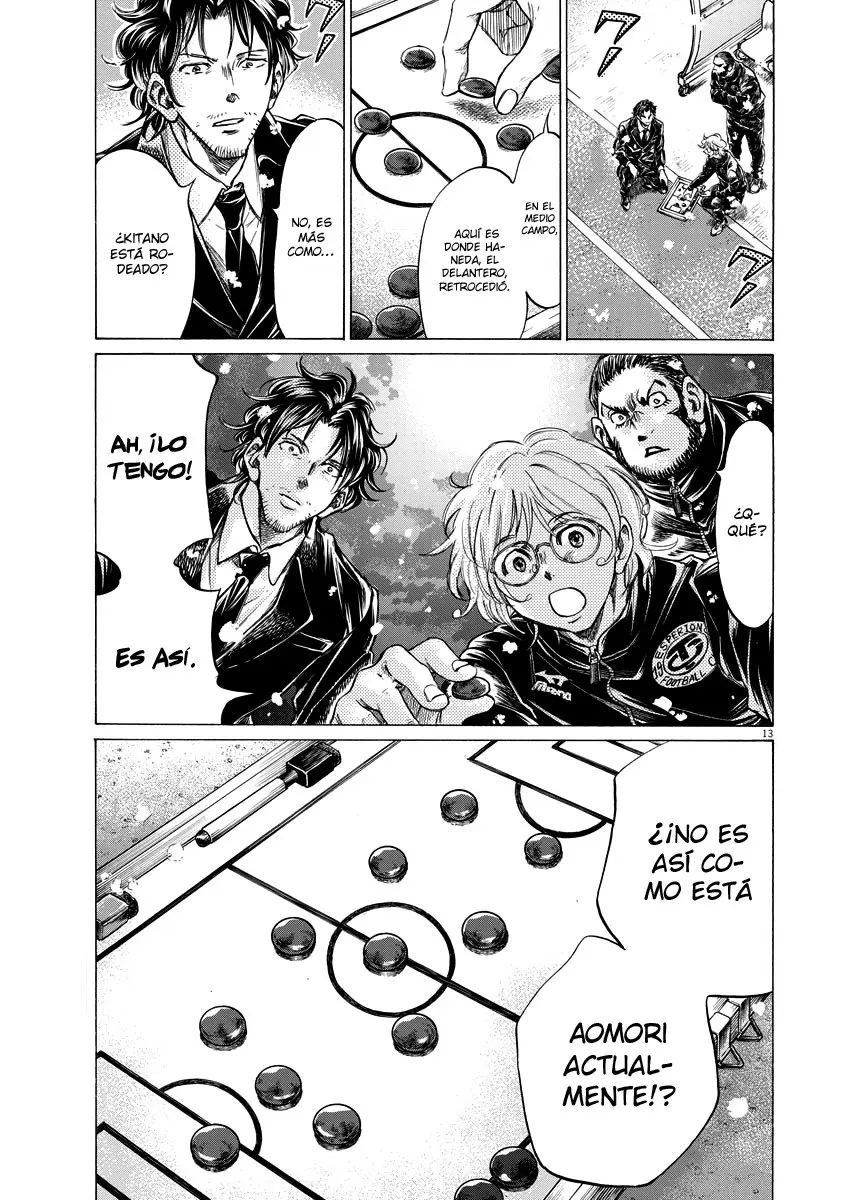 Ao ashi capítulo 266, página 14