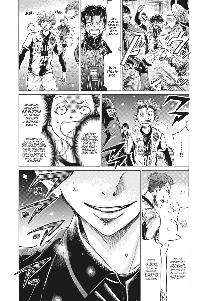 Ao ashi capítulo 267, página 4