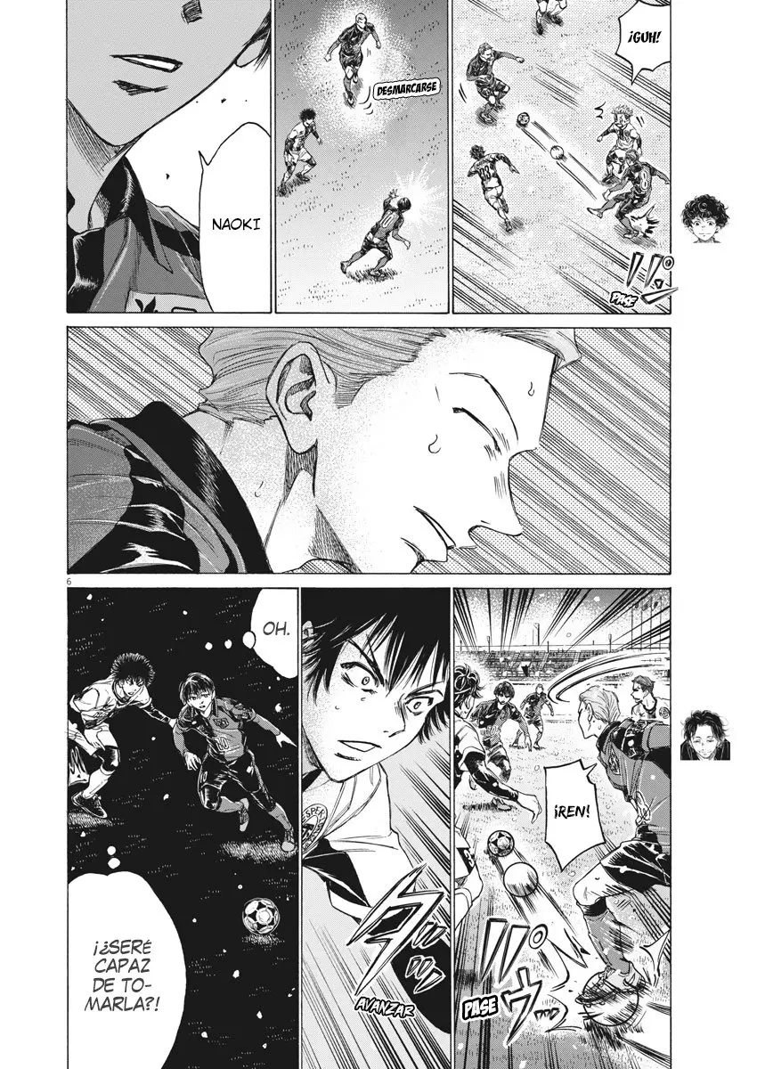Ao ashi capítulo 267, página 7