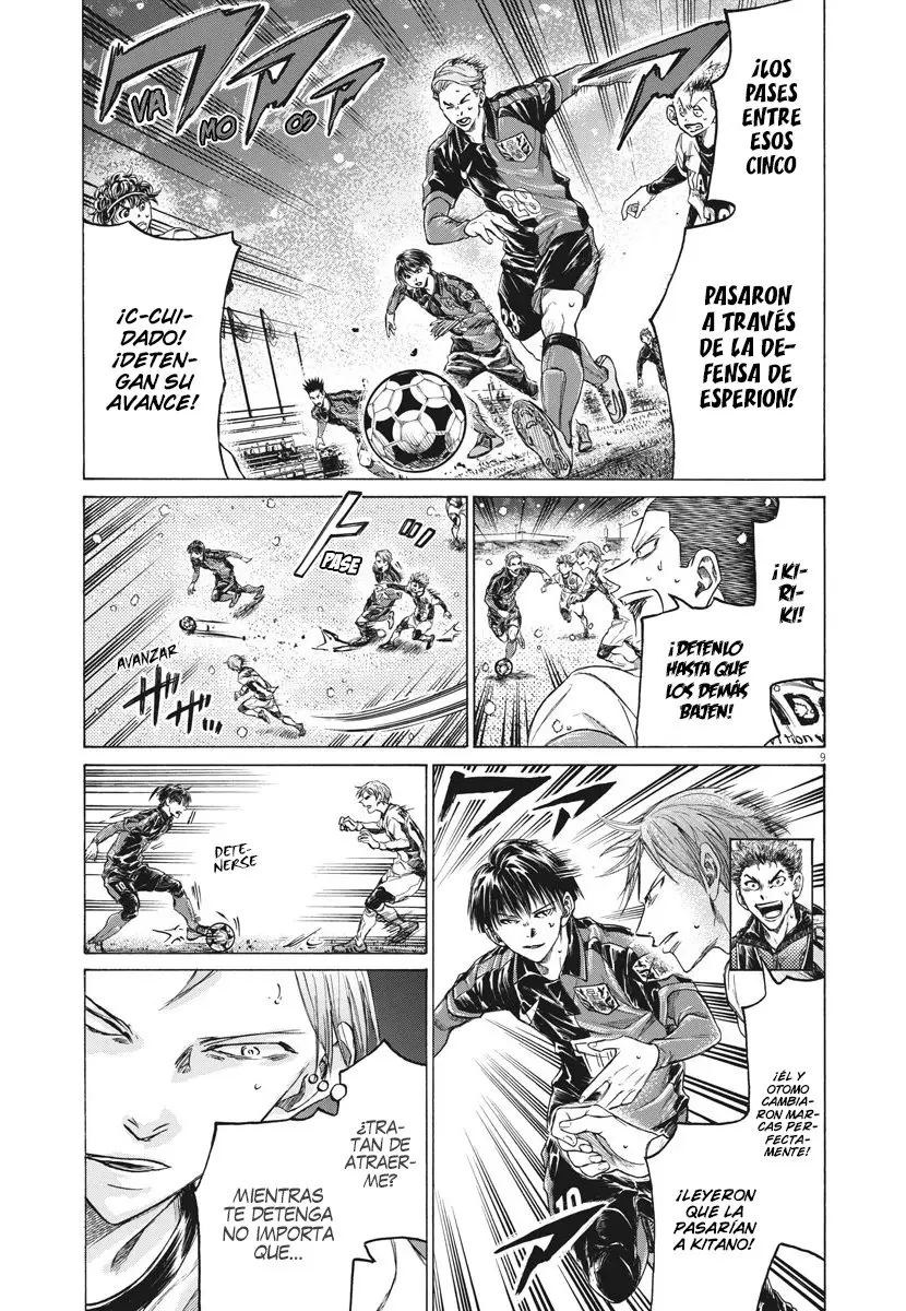 Ao ashi capítulo 267, página 10