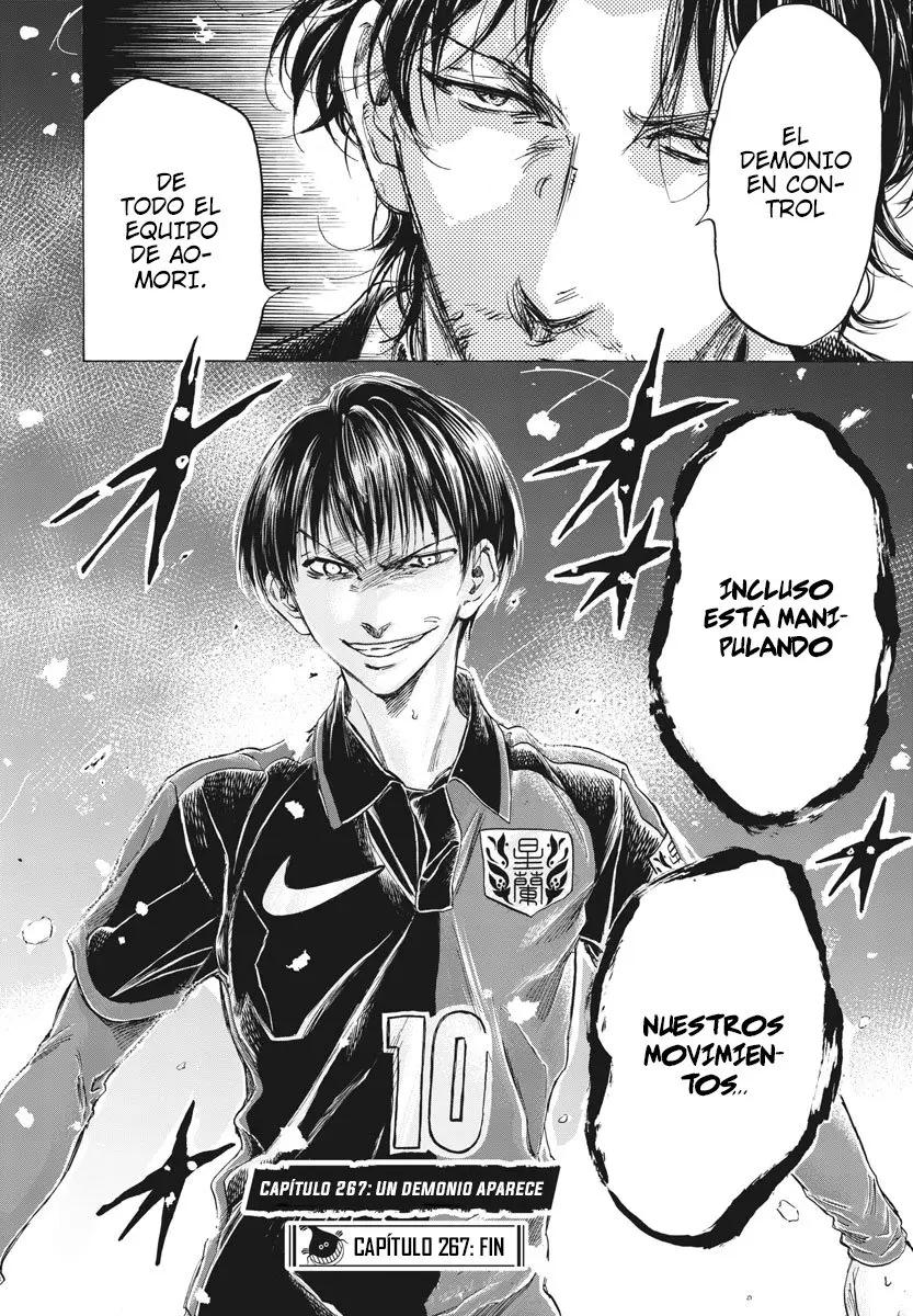 Ao ashi capítulo 267, página 19