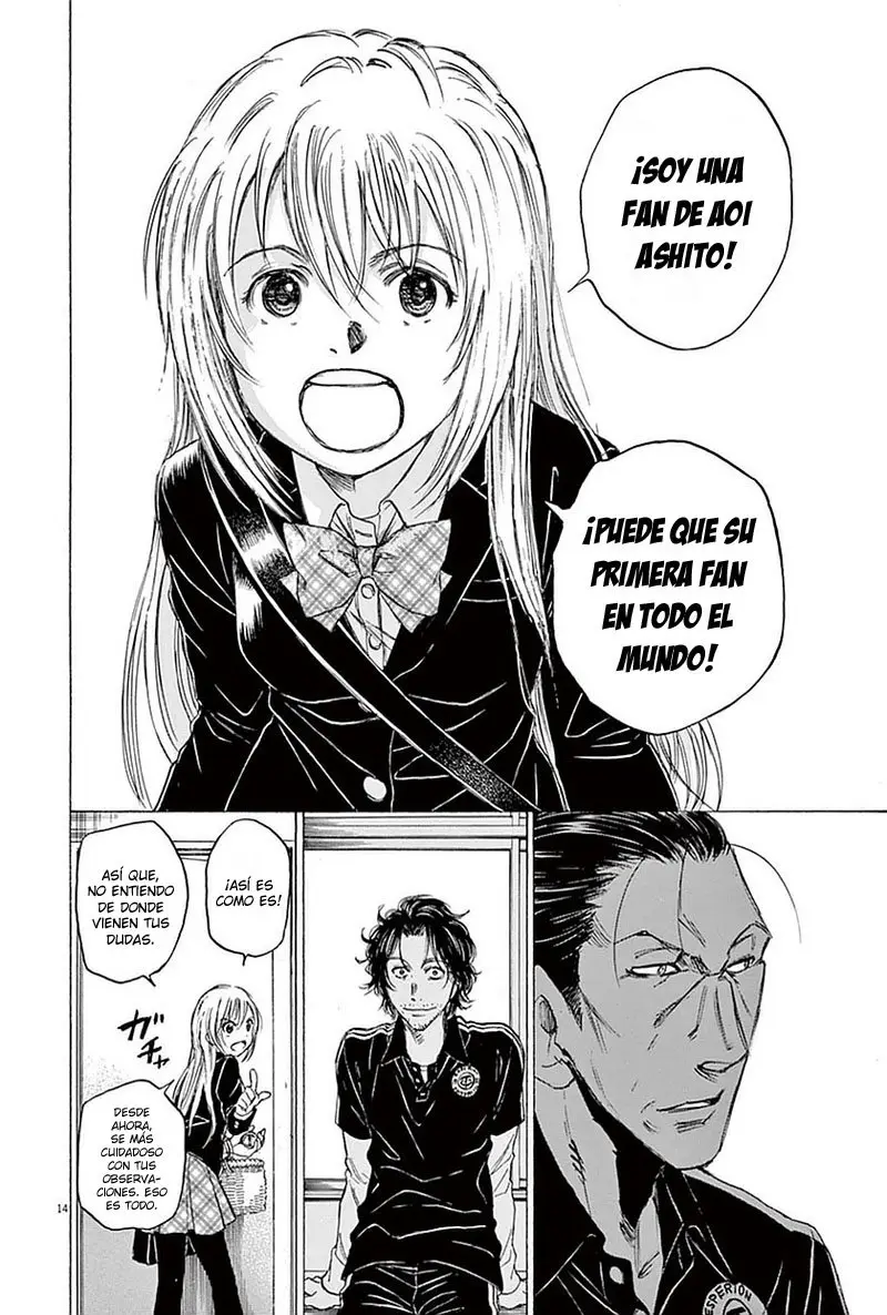 Ao ashi capítulo 27, página 15