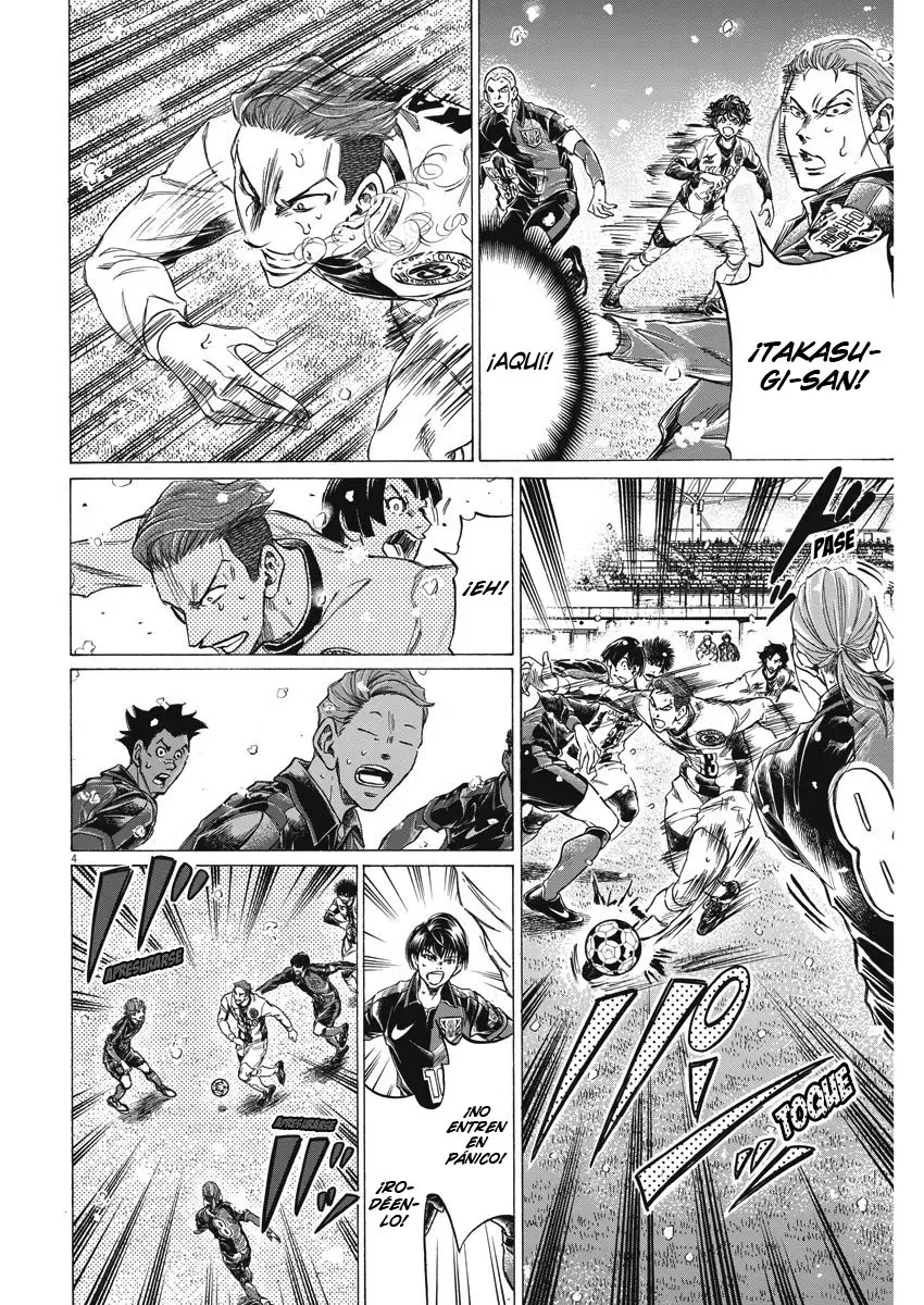 Ao ashi capítulo 272, página 5