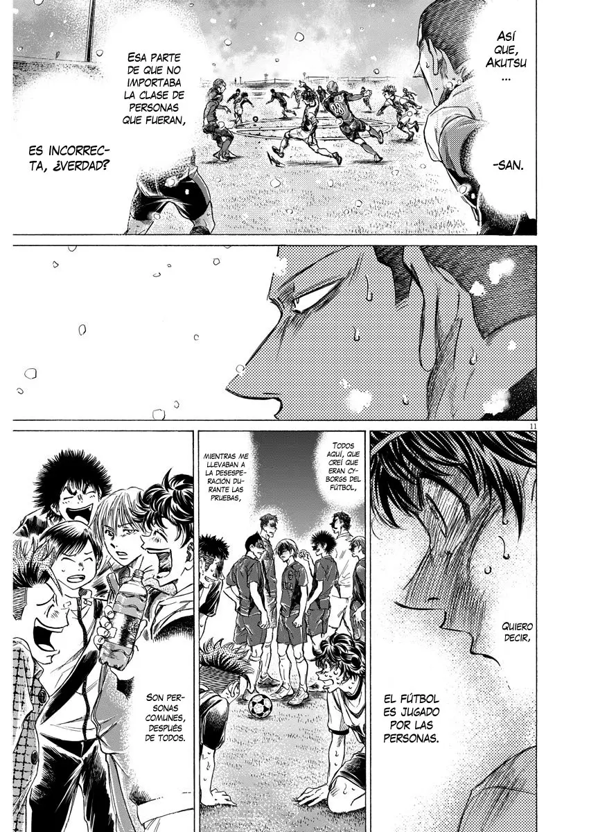 Ao ashi capítulo 273, página 12