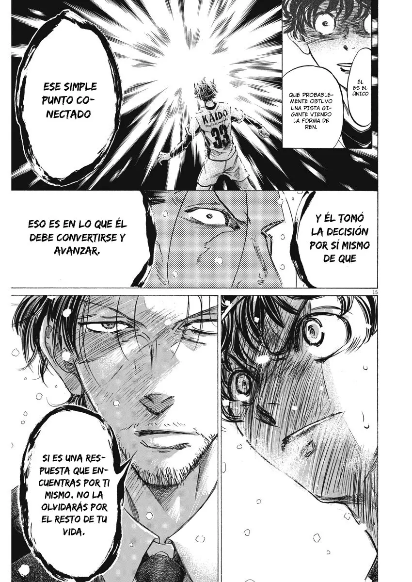 Ao ashi capítulo 273, página 16